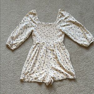 American Eagle Floral Jumpsuit